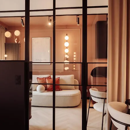 Lux W Sercu Wroclawia Lägenhet